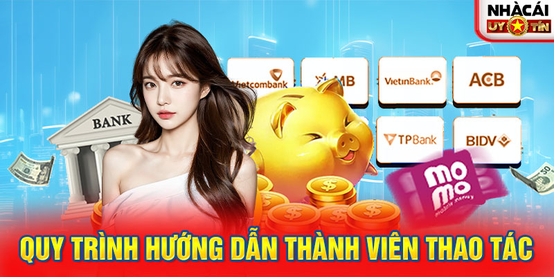 Quy trình hướng dẫn thành viên thao tác