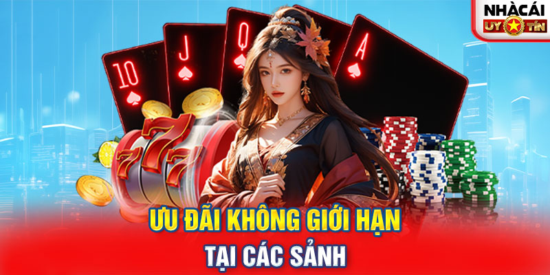 Ưu đãi không giới hạn tại các sảnh